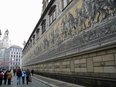 Augustusstrasse in Dresden, Germany