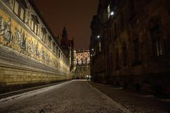 Fürstenzug mural in Auguststraße Dresden