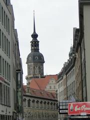 Panoramic view of Dresden in April 2013