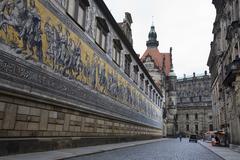 August Der Starke wall in Dresden, Germany