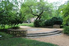 entrance to Coker Arboretum at University of North Carolina at Chapel Hill