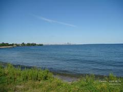 Downtown Toronto skyline viewed from Colonel Samuel Smith Park