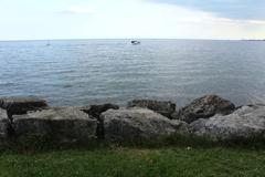 Lake Ontario view from Colonel Samuel Smith Park