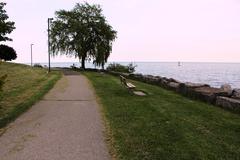 Lake Ontario view from Colonel Samuel Smith Park