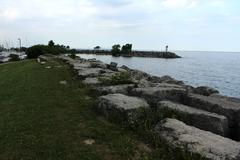 View of Lake Ontario from Colonel Samuel Smith Park