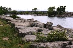 Lake Ontario view from Colonel Samuel Smith Park