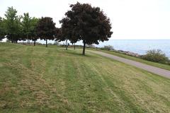 View of Lake Ontario from Colonel Samuel Smith Park