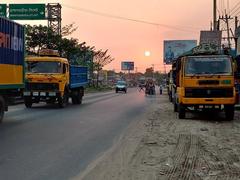 Sunset in Cumilla Cantonment