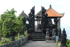 Pura Enjung Galuh temple in Tanah Lot area, Tabanan, Bali