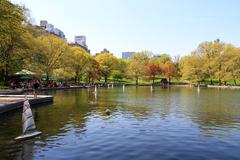 Conservatory Water in Central Park, NYC