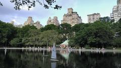 Conservatory Water in Central Park, New York City