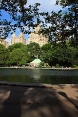 Conservatory Water in Central Park, New York City in 2008