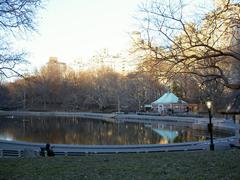 sailboat pond in Central Park, New York City