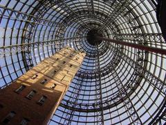 Melbourne Central shot tower and glass cone