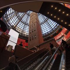 Coops Shot Tower within Melbourne Central