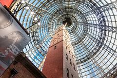 Coop's Shot Tower in Melbourne Central Shopping Centre