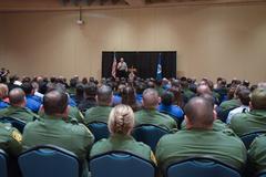 Secretary of Homeland Security John Kelly at town hall meeting in McAllen Texas