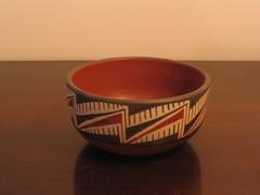 modern replica of a Diaguita bowl from northern Chile