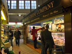 cheesemonger in the Covered Market