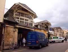 Covered Market entrance in Oxford