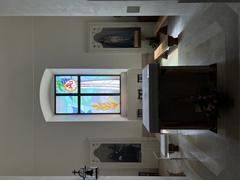 interior of Chiesa del Santissimo Sacramento with ornate altar