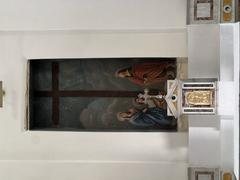 Fresco of Saint Lucy in the Church of the Holy Sacrament, Alberobello