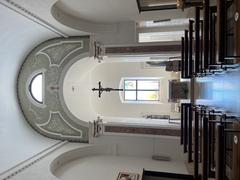 interior of Santissimo Sacramento Church in Alberobello