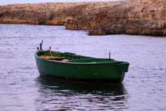 fishing boat in Cala Incina