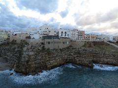 Cala Porto beach in Polignano a Mare, Italy