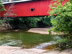 Crooks covered bridge in Indiana