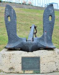 Anchor donated by Barranquilla, twinned with the Principality of Asturias, in the city of Turbo