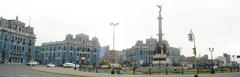 Plaza Dos de Mayo in Lima, Peru