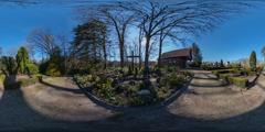 Kugelpanorama of Borg Cemetery in Walsrode