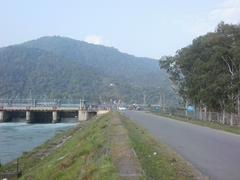 Dakpathar Barrage on Yamuna River