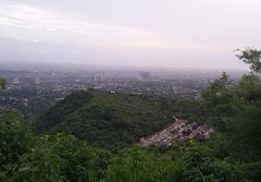 A scenic view of Daman-e-Koh and Islamabad from Margalla Hills