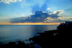 Gallipoli coastline in Lecce, Italy