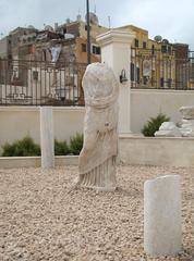 Artifacts from the Serapeum of Alexandria on display