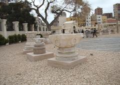 Artifacts from the Serapeum of Alexandria on display