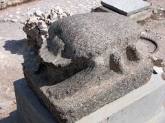 granite statue of a scarab, Serapium site, Alexandria, Egypt