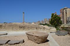 Pompey's Pillar in Alexandria