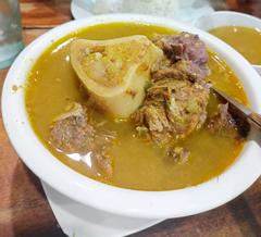 Cansi, a traditional soup from Bacolod City, Philippines