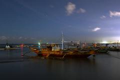 Fishing boats along the shores of Punta Taytay Beach