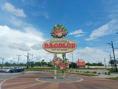 Welcome marker in Bacolod City near Forbes Hill by Megaworld Bacolod