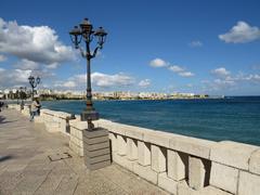 135 Lungomare degli Eroi monument in Otranto, Italy