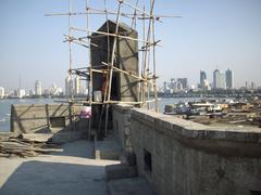 Worli Fort in Mumbai under renovation