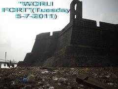 External view of the renovated Worli Fort in Mumbai