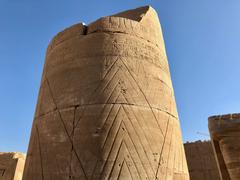 Karnak Temple ruins in Luxor, Egypt