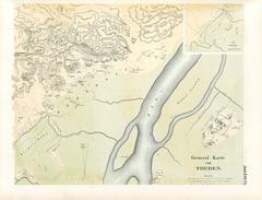 Ancient Egyptian and Ethiopian monuments illustration from 19th-century expedition