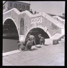 1963 historical architectural image in Venice by Paolo Monti