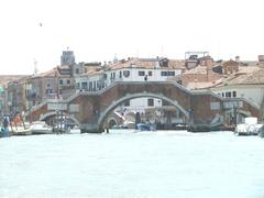 Ponte dei Tre Archi over Canale di Cannaregio in Venice